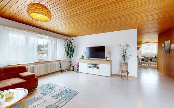 Immobilie in Kirchberg Be - Preiswerte Dachwohnung mit Weitsicht an ruhiger Lage - Bild 0