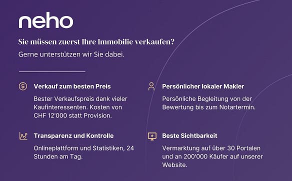Immobilie in Kirchberg Be - Preiswerte Dachwohnung mit Weitsicht an ruhiger Lage - Bild 5