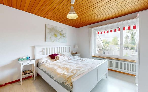 Immobilie in Kirchberg Be - Preiswerte Dachwohnung mit Weitsicht an ruhiger Lage - Bild 7