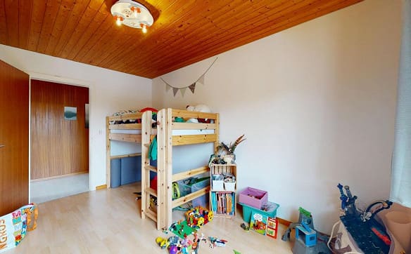 Immobilie in Kirchberg Be - Preiswerte Dachwohnung mit Weitsicht an ruhiger Lage - Bild 8