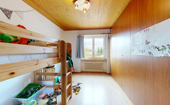 Immobilie in Kirchberg Be - Preiswerte Dachwohnung mit Weitsicht an ruhiger Lage - Bild 9