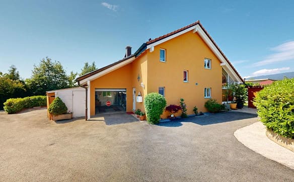 Immobilie in Boudevilliers - Superbe maison familiale avec piscine et cuisine d'été au calme - Bild 0
