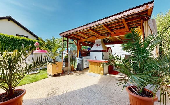 Immobilie in Boudevilliers - Superbe maison familiale avec piscine et cuisine d'été au calme - Bild 2