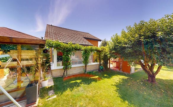 Immobilie in Boudevilliers - Superbe maison familiale avec piscine et cuisine d'été au calme - Bild 3