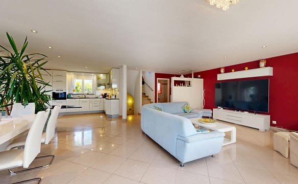 Immobilie in Boudevilliers - Superbe maison familiale avec piscine et cuisine d'été au calme - Bild 6