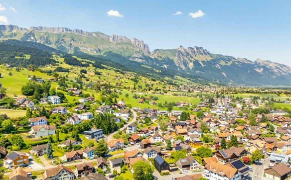 Immobilie in Grabs - Wohnen auf mehreren Ebenen -  Maisonettewohnung mit grosszügiger Te... - Bild 20