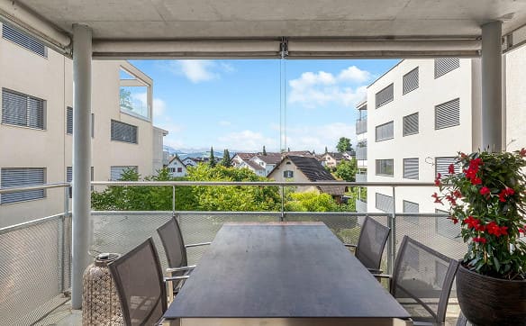 Immobilie in Sins - Wohnglück mit sonnigem Balkon und Fernsicht - Bild 0