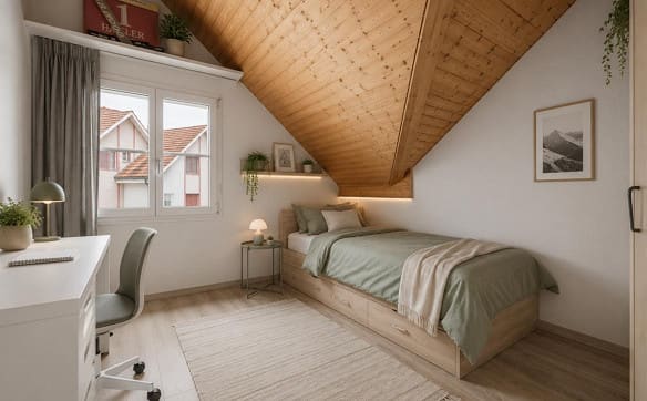 Immobilie in Speicher - Viel Raum, viel Licht, viel Ruhe: Dachmaisonette in Speicher - Bild 10