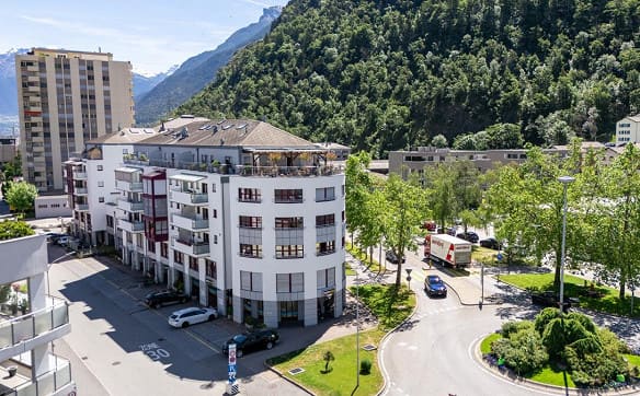 Immobilie in Visp - Geräumige 4.5-Zimmerwohnung für Familien an Zentrumslage in Visp - Bild 0