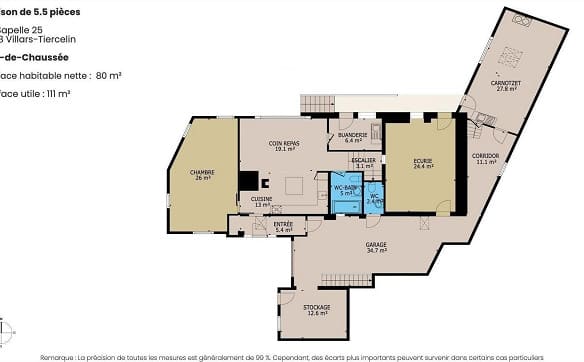 Immobilie in Villars-tiercelin - Séduisante Maison de 5.5 pièces à Villars-Tiercelin - Bild 8