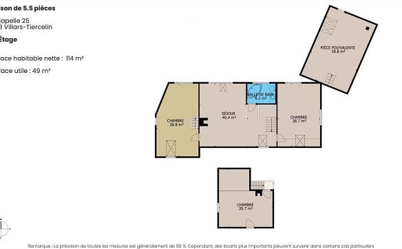 Immobilie in Villars-tiercelin - Séduisante Maison de 5.5 pièces à Villars-Tiercelin - Bild 9