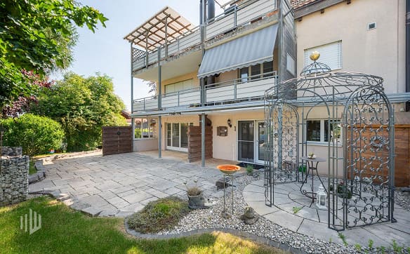 Immobilie in Wattenwil - ImmoWyss -  Grosszügige 5,5-Zimmer Gartenwohnung an ruhiger Lage - Bild 0