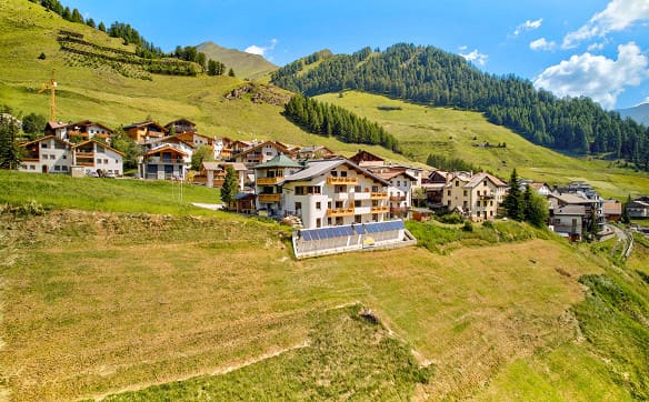 Immobilie in Samnaun-compatsch - 3.5-Zimmerwohnung Nr. 201 mit wunderbarer Aussicht - Bild 0