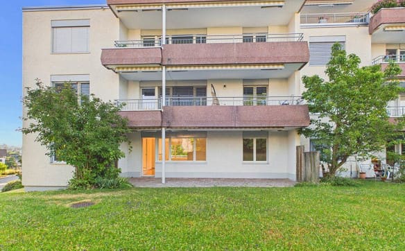 Immobilie in Wil Sg - 4.5-Zimmer-Wohnung an familienfreundlicher Lage mit Gartensitzplatz - Bild 0