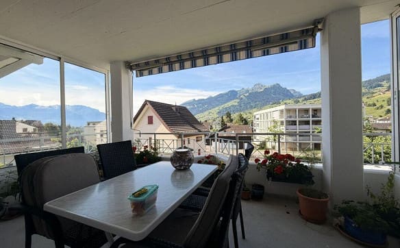 Immobilie in Gams - charmante 4 ½ - Zimmerwohnung an attraktiver und sonniger Wohnlage - Bild 7