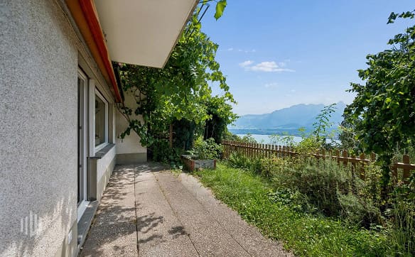 Immobilie in Hünibach - ImmoWyss -  Charmantes Zuhause mit traumhafter Sicht auf den Thunersee - Bild 3