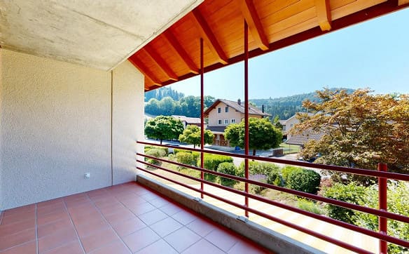 Immobilie in Brenzikofen - Naturnah wohnen mit Cheminée, Balkon und eigenem Bastelraum - Bild 8