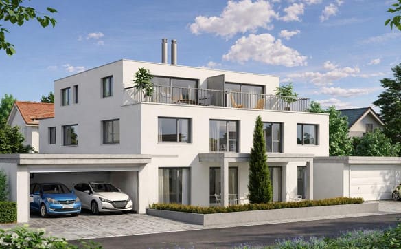 Immobilie in Hausen Ag - Doppeleinfamilienhaus NORD (Neubau) - Bild 0
