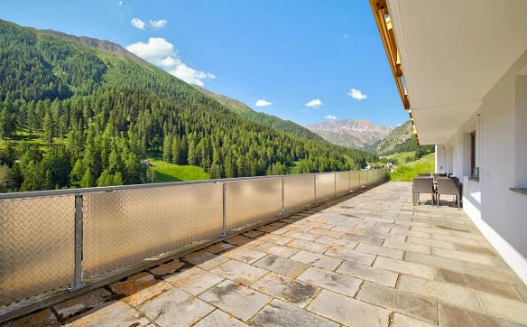 Immobilie in Samnaun-compatsch - 3.5-Zimmerwohnung Nr. W01 mit eigener Terrasse - Bild 0