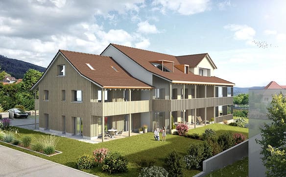 Immobilie in Blauen - 3.5-Zimmer-Maisonette-Wohnung in Blauen (BL) - Bild 1