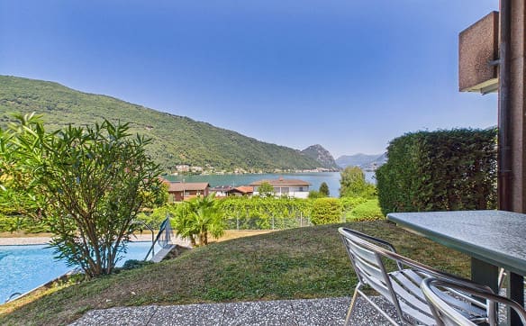 Immobilie in Brusino Arsizio - Meraviglioso angolo di vacanza con vista lago e piscina | Traumhaft... - Bild 4