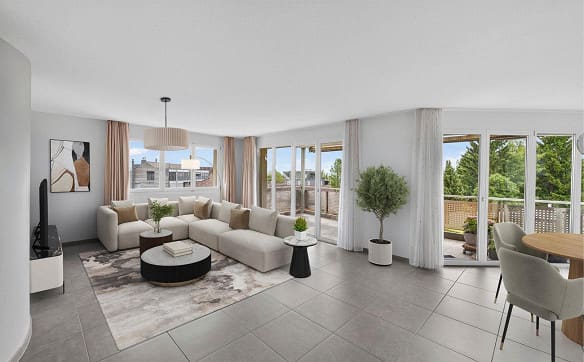 Immobilie in Grabs - Ruhig wohnen, zentral leben – sonniger Balkon mit schönem Weitblick - Bild 1