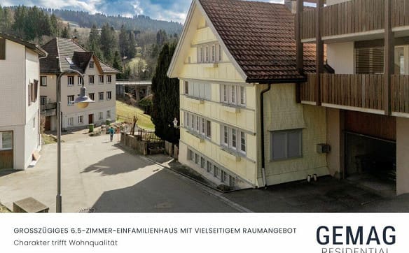 Immobilie in Trogen - Grosszügiges 6.5-Zimmer-Einfamilienhaus mit vielseitigem Raumangebot - Bild 0
