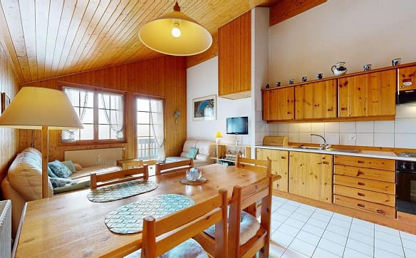 Immobilie in Champoussin - Appartement 3 chambres face aux Dents du Midi - Champoussin - Bild 2