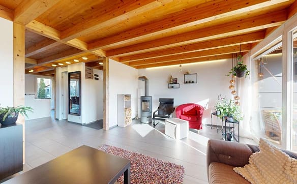 Immobilie in Lätti - Grosszügiges Familienhaus mit zwei Terrassen und Garten - Bild 2