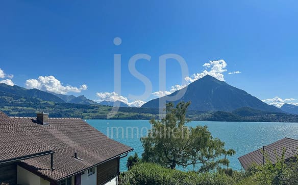 Immobilie in Merligen - Haus mit zwei Wohnungen am See - Bild 0