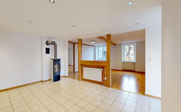 Immobilie in Eiken - Charmante und grosszügige 3.5-Zimmer Wohnung mit privatem Garten! - Bild 3