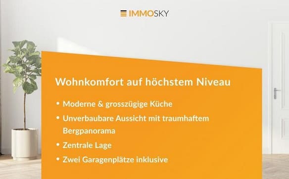 Immobilie in Oberdorf Nw - Modernes Wohnen mit Aussicht und höchstem Komfort - Bild 0