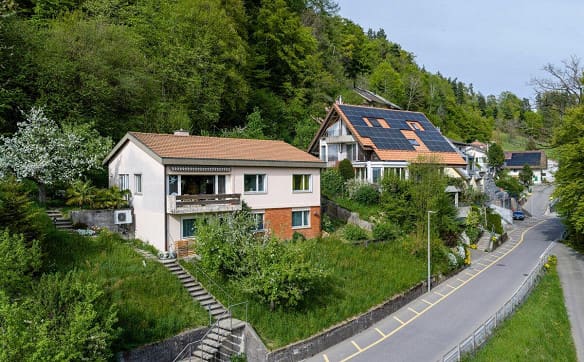 Immobilie in Niederscherli - Einfamilienhaus mit Einliegerwohnung und Weitsicht - Bild 2