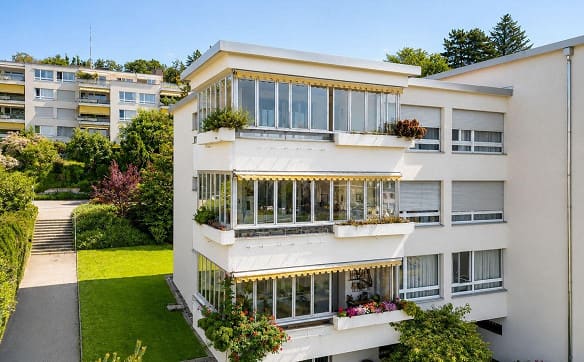 Immobilie in Wettswil - Wintergarten-Wohnung mit Weitsicht in Wettswil am Albis - Bild 0
