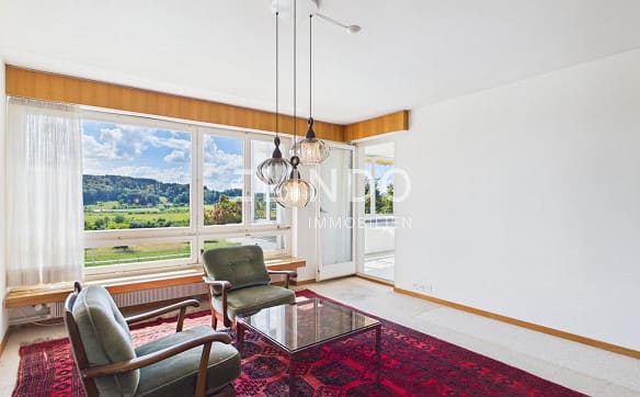 Immobilie in Wettswil - Wintergarten-Wohnung mit Weitsicht in Wettswil am Albis - Bild 3