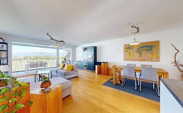 Immobilie in Bussigny - Superbe appartement avec terrasse au calme absolu à Bussigny - Bild 2
