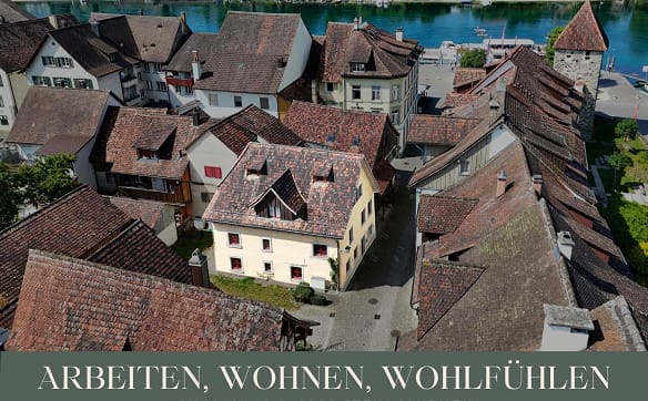 Immobilie in Stein Am Rhein - ARBEITEN, WOHNEN, WOHLFÜHLEN, Altstadthaus mit Charakter in Stein am R - Bild 0