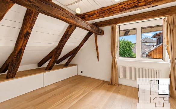 Immobilie in Stein Am Rhein - ARBEITEN, WOHNEN, WOHLFÜHLEN, Altstadthaus mit Charakter in Stein am R - Bild 5