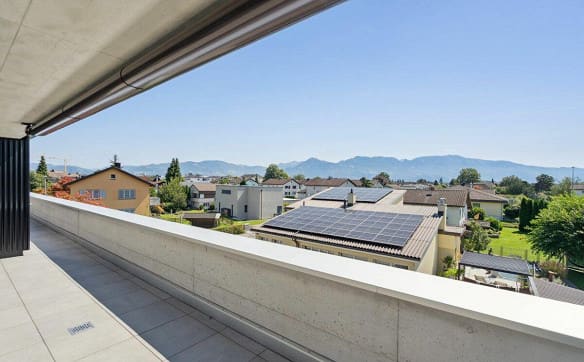 Immobilie in Au Sg - Wohnen mit Blick auf die Reben von Berneck - Überbauung Emseren, Au - Bild 0