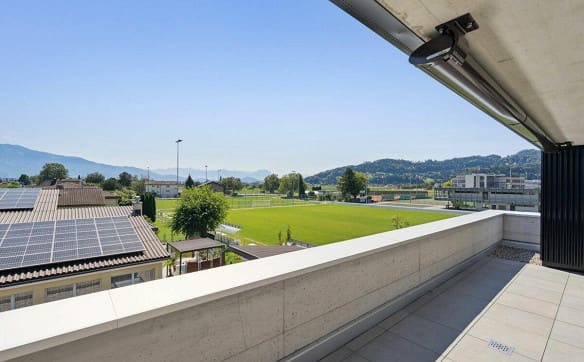 Immobilie in Au Sg - Wohnen mit Blick auf die Reben von Berneck - Überbauung Emseren, Au - Bild 1