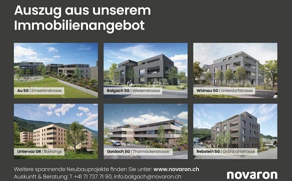 Immobilie in Au Sg - Wohnen mit Blick auf die Reben von Berneck - Überbauung Emseren, Au - Bild 11