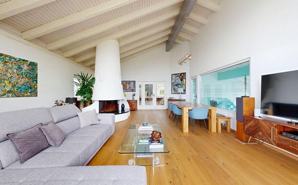 Immobilie in Savagnier - Entre nature et élégance : superbe villa avec piscine intérieure! - Bild 2