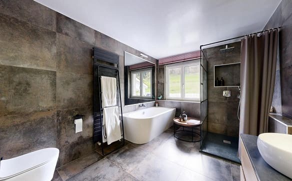 Immobilie in Savagnier - Entre nature et élégance : superbe villa avec piscine intérieure! - Bild 6