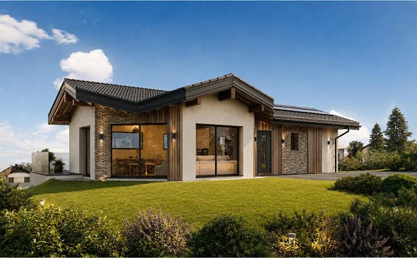 Immobilie in Réchy - A VENDRE SPLENDIDE VILLA 4.5 PCES A CHALAIS - Bild 0