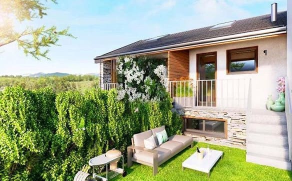 Immobilie in Signèse - MAISON DE CHARME ÉCOLOGIQUE NEUVE AVEC JARDIN, PARKINGS ET BELLE VUE - Bild 13