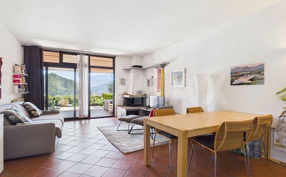 Immobilie in Brusino Arsizio - ITALIA - Cuasso al Lago -  Bilocale con vista lago e posto barca - Bild 3