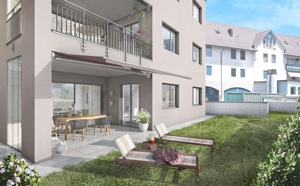 Immobilie in Rafz - Grosszügige Loggia mit Weitblick! - Bild 3