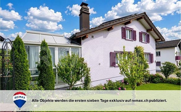 Immobilie in Appenzell - Sönd Willkomm! Charmantes Einfamilienhaus mit Wintergarten und Baur... - Bild 0