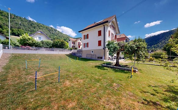 Immobilie in Sonceboz-sombeval - Maison avec 2 appartements, grand jardin & fort potentiel - Bild 0