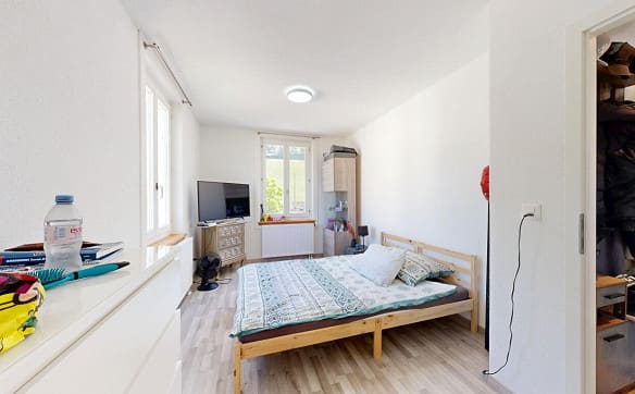 Immobilie in Sonceboz-sombeval - Maison avec 2 appartements, grand jardin & fort potentiel - Bild 8